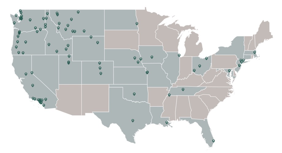 DA Davidson & Co locations in the USA